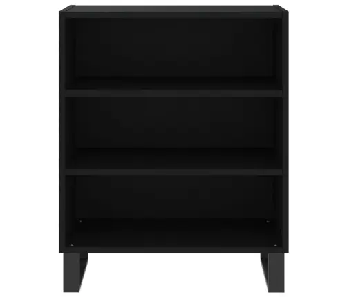 Puhvetkapp, Must, 57 X 35 X 70 cm Tehispuit