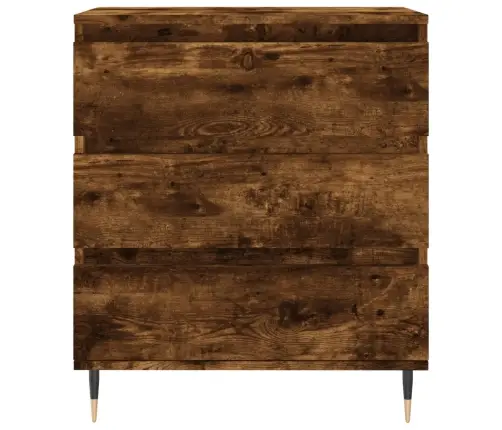 Šoninė Spintelė, Dūminio Ąžuolo, 60X35X70cm Apdirbta Mediena