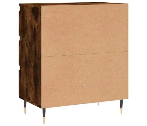 Šoninė Spintelė, Dūminio Ąžuolo, 60X35X70cm Apdirbta Mediena