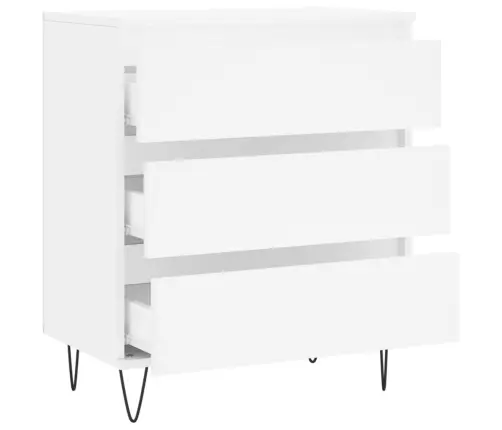 Puhvetkapp, Valge, 60 X 35 X 70 cm Tehispuit