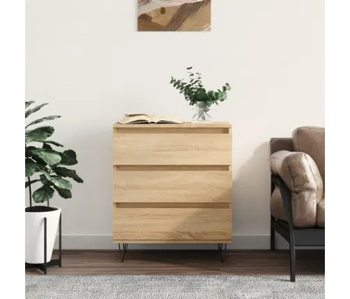 Kumode, Ozolkoka Krāsā, 60X35X70 Cm, Inženierijas Koks Vidaxl Kumode, Ozolkoka Krāsā, 60X35X70 Cm, Inženierijas Koks Vidaxl