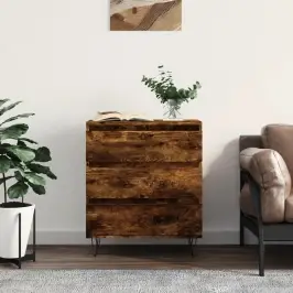 Kumode, Ozolkoka Krāsa, 60X35X70 Cm, Inženierijas Koks Vidaxl