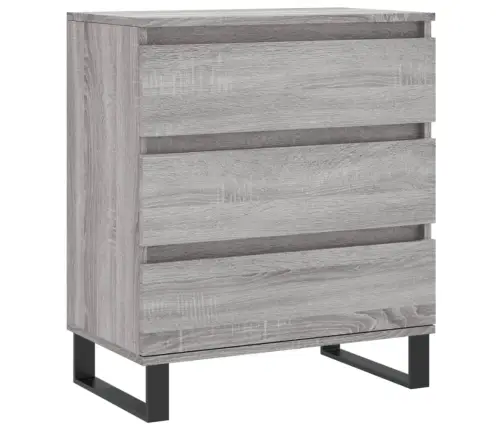Kumode, Pelēka Ozolkoka, 60X35X70 Cm, Inženierijas Koks Vidaxl Kumode, Pelēka Ozolkoka, 60X35X70 Cm, Inženierijas Koks Vidaxl