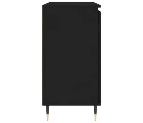 Puhvetkapp, Must, 101,5 X 35 X 70 cm Tehispuit