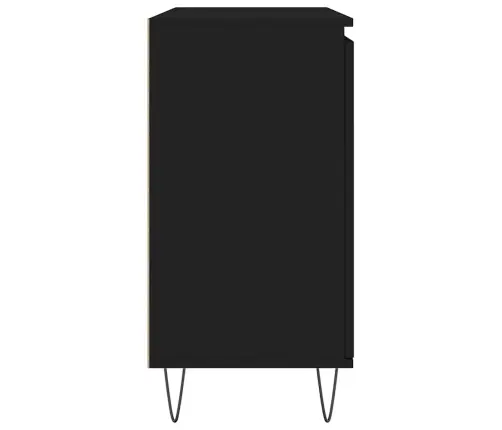 Puhvetkapp, Must, 101,5 X 35 X 70 cm Tehispuit