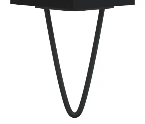 Puhvetkapp, Must, 101,5 X 35 X 70 cm Tehispuit