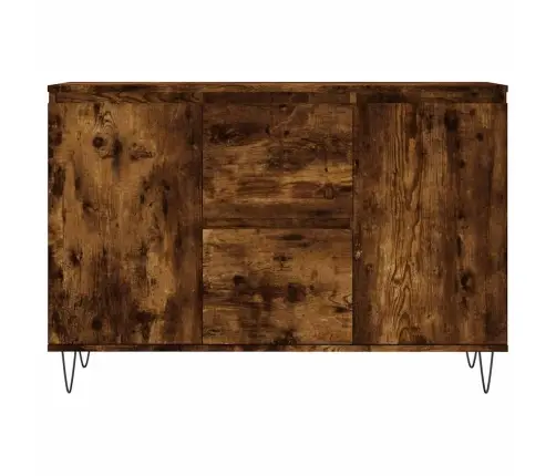 Kumode, Ozolkoka Krāsa, 104X35X70 Cm, Inženierijas Koks Vidaxl