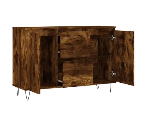 Kumode, Ozolkoka Krāsa, 104X35X70 Cm, Inženierijas Koks Vidaxl