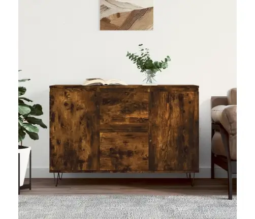 Kumode, Ozolkoka Krāsa, 104X35X70 Cm, Inženierijas Koks Vidaxl