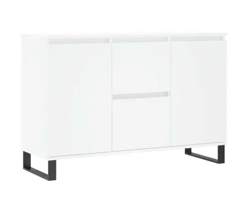 Puhvetkapp, Valge, 101,5 X 35 X 70 cm Tehispuit