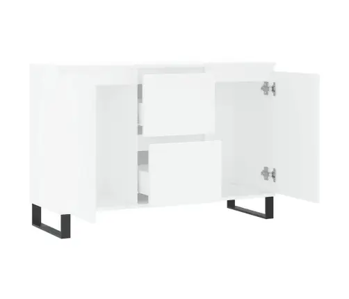 Puhvetkapp, Valge, 101,5 X 35 X 70 cm Tehispuit