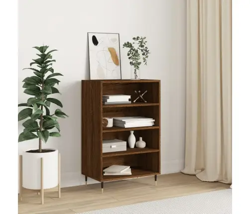 Augstais Skapītis, Ozolkoka, 57X35X90 Cm, Inženierijas Koks Vidaxl