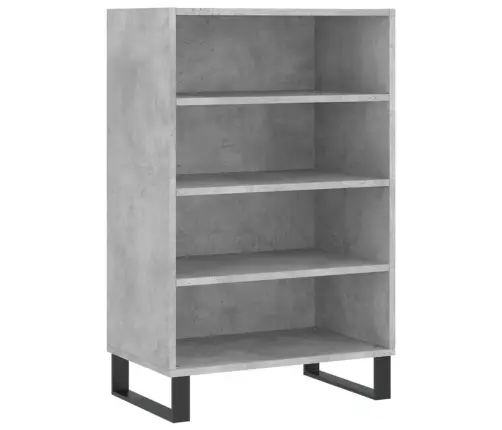 Augstais Skapītis, Betonpelēks, 57X35X90 Cm, Inženierijas Koks Vidaxl Augstais Skapītis, Betonpelēks, 57X35X90 Cm, Inženierijas Koks Vidaxl
