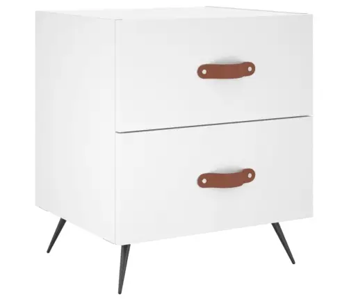 Öökapp, Valge, 40 X 35 X 47,5 cm Tehispuit