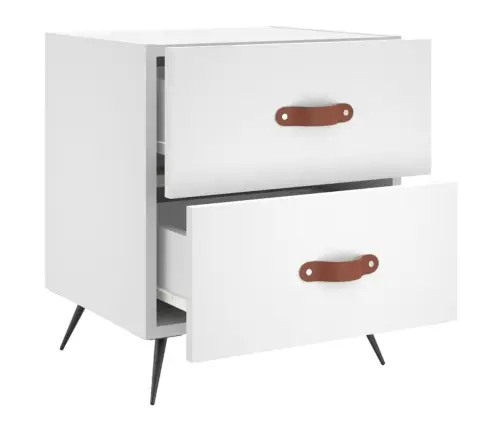 Öökapp, Valge, 40 X 35 X 47,5 cm Tehispuit