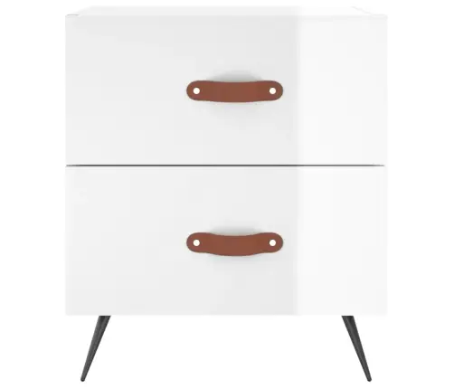 Naktsskapīši, 2 Gab., Balti, 40X35X47,5 Cm, Inženierijas Koks Vidaxl Naktsskapīši, 2 Gab., Balti, 40X35X47,5 Cm, Inženierijas Koks Vidaxl