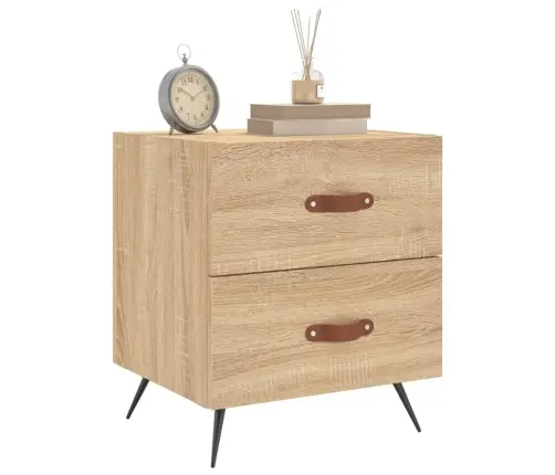 Öökapid 2 Tk, Sonoma Tamm, 40 X 35 X 47,5 cm Tehispuit