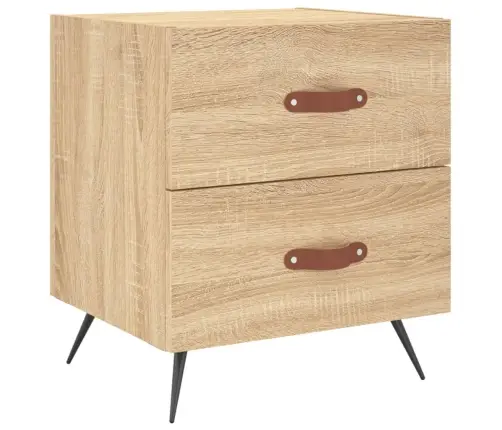 Öökapid 2 Tk, Sonoma Tamm, 40 X 35 X 47,5 cm Tehispuit