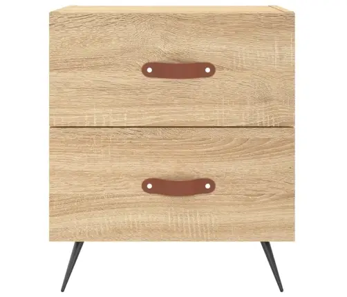 Öökapid 2 Tk, Sonoma Tamm, 40 X 35 X 47,5 cm Tehispuit