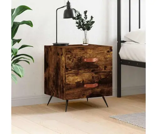 Öökapp, Suitsutatud Tamm, 40 X 35 X 47,5 cm Tehispuit