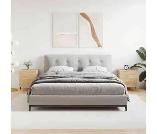 Naktinės Spintelės, 2Vnt., Sonoma Ąžuolo, 40X35X47,5cm Mediena