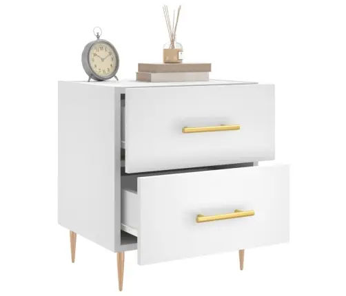 Öökapp, Valge, 40 X 35 X 47,5 cm Tehispuit