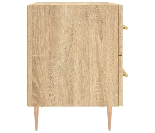 Naktsskapītis, Ozolkoka Krāsa, 40X35X47,5 Cm, Inženierijas Koks Vidaxl