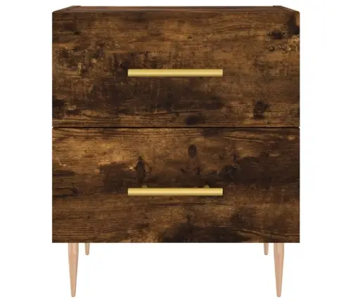 Naktsskapītis, Ozolkoka Krāsa, 40X35X47,5 Cm, Inženierijas Koks Vidaxl