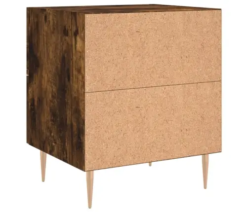 Naktsskapītis, Ozolkoka Krāsa, 40X35X47,5 Cm, Inženierijas Koks Vidaxl