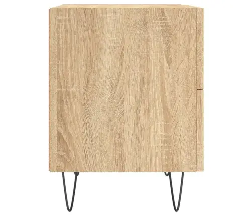 Naktsskapīši, 2 Gb., Ozolkoka, 40X35X47,5 Cm, Inženierijas Koks Vidaxl Naktsskapīši, 2 Gb., Ozolkoka, 40X35X47,5 Cm, Inženierijas Koks Vidaxl