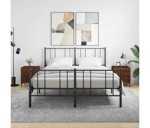 Öökapid 2 Tk, Pruun Tamm, 40 X 35 X 47,5 cm Tehispuit