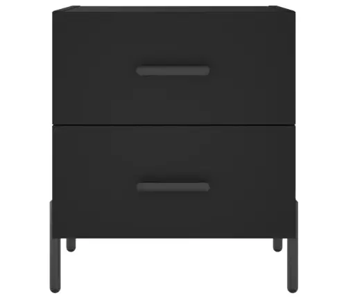 Öökapid 2 Tk, Must, 40 X 35 X 47,5 cm Tehispuit