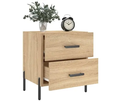 Öökapid 2 Tk, Sonoma Tamm, 40 X 35 X 47,5 cm Tehispuit