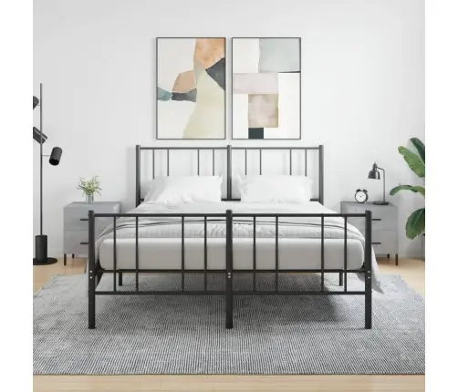 Naktsskapīši, Pelēki, 2 Gab., 40X35X47,5 Cm, Inženierijas Koks Vidaxl