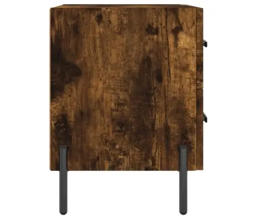 Naktsskapītis, Ozolkoka Krāsa, 40X35X47,5 Cm, Inženierijas Koks Vidaxl