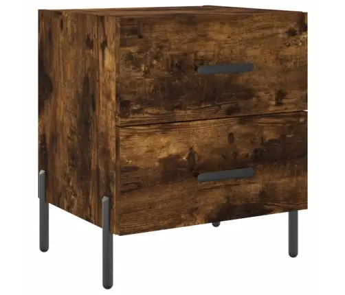 Naktsskapīši, 2 Gb., Ozolkoka, 40X35X47,5 Cm, Inženierijas Koks Vidaxl Naktsskapīši, 2 Gb., Ozolkoka, 40X35X47,5 Cm, Inženierijas Koks Vidaxl