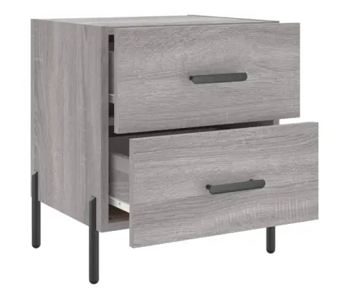 Öökapid 2 Tk, Hall Sonoma Tamm, 40 X 35 X 47,5 cm Tehispuit