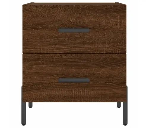 Naktsskapīši, 2 Gb., Ozolkoka, 40X35X47,5 Cm, Inženierijas Koks Vidaxl