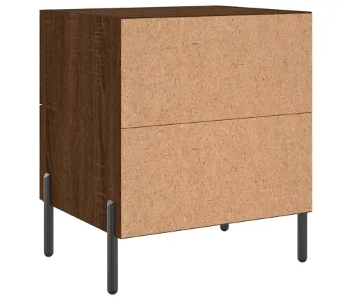 Naktsskapīši, 2 Gb., Ozolkoka, 40X35X47,5 Cm, Inženierijas Koks Vidaxl