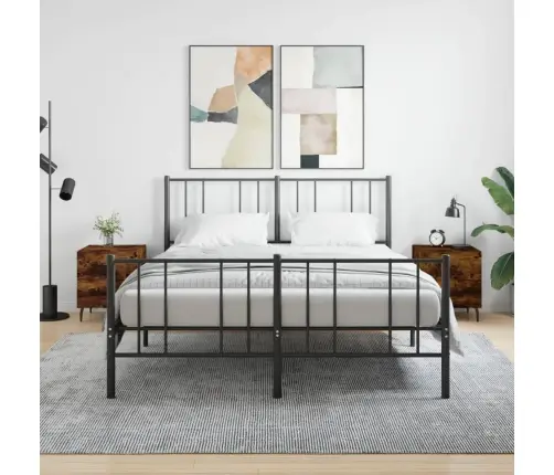 Naktinės Spintelės, 2Vnt., Dūminės, 40X35X47,5cm Mediena