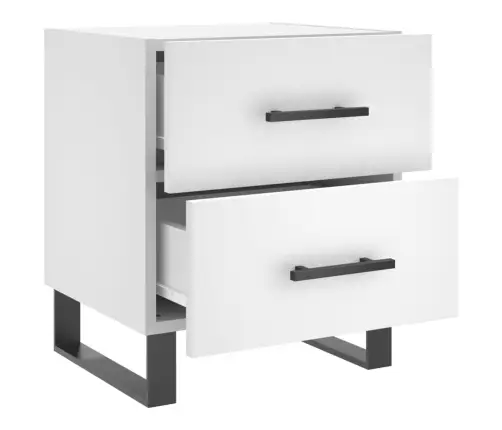 Öökapp, Valge, 40 X 35 X 47,5 cm Tehispuit