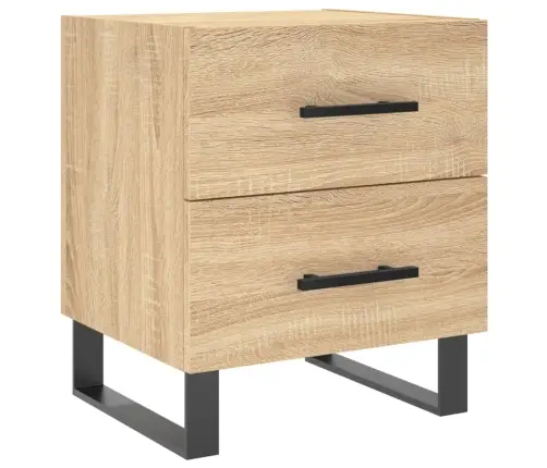 Naktsskapīši, 2 Gb., Ozolkoka, 40X35X47,5 Cm, Inženierijas Koks Vidaxl