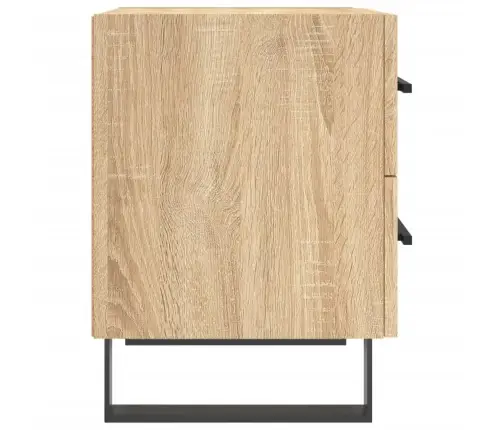 Naktsskapīši, 2 Gb., Ozolkoka, 40X35X47,5 Cm, Inženierijas Koks Vidaxl