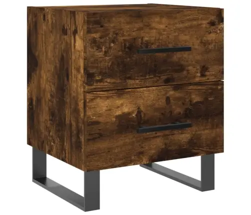 Naktsskapītis, Ozolkoka Krāsa, 40X35X47,5 Cm, Inženierijas Koks Vidaxl