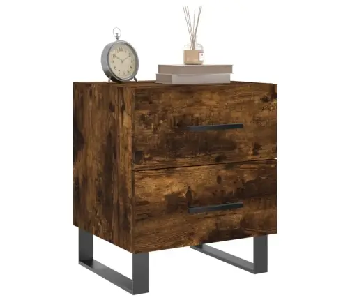 Naktsskapītis, Ozolkoka Krāsa, 40X35X47,5 Cm, Inženierijas Koks Vidaxl