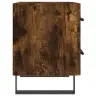 Naktsskapītis, Ozolkoka Krāsa, 40X35X47,5 Cm, Inženierijas Koks Vidaxl