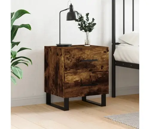 Naktsskapītis, Ozolkoka Krāsa, 40X35X47,5 Cm, Inženierijas Koks Vidaxl