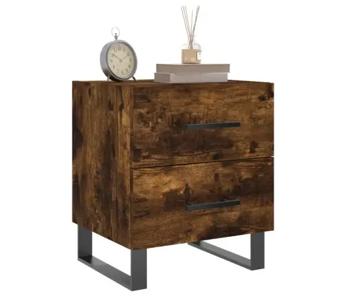 Naktsskapīši, 2 Gb., Ozolkoka, 40X35X47,5 Cm, Inženierijas Koks Vidaxl Naktsskapīši, 2 Gb., Ozolkoka, 40X35X47,5 Cm, Inženierijas Koks Vidaxl