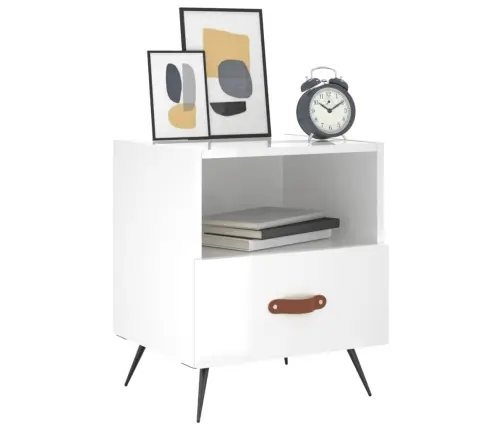 Naktsskapīši, 2 Gab., Balti, 40X35X47,5 Cm, Inženierijas Koks Vidaxl Naktsskapīši, 2 Gab., Balti, 40X35X47,5 Cm, Inženierijas Koks Vidaxl