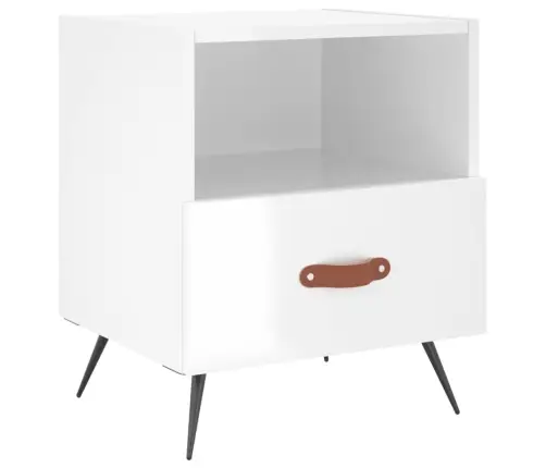 Naktsskapīši, 2 Gab., Balti, 40X35X47,5 Cm, Inženierijas Koks Vidaxl Naktsskapīši, 2 Gab., Balti, 40X35X47,5 Cm, Inženierijas Koks Vidaxl